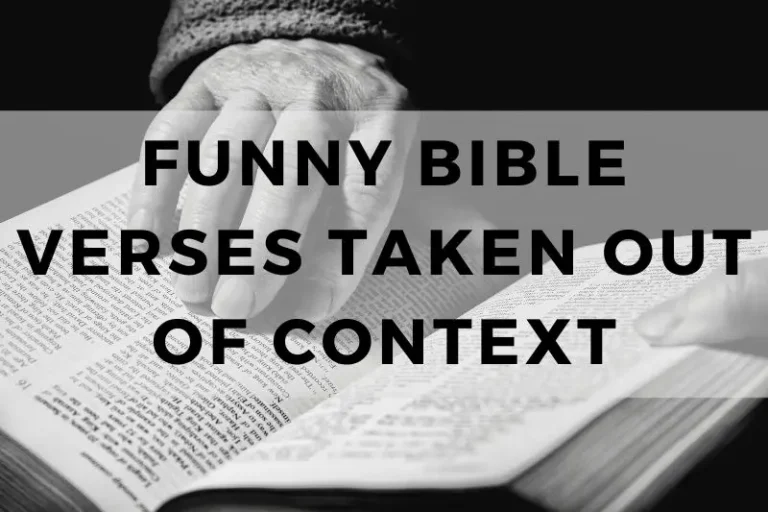 15 Bible Verses That Are Hilarious When Taken Out of Context