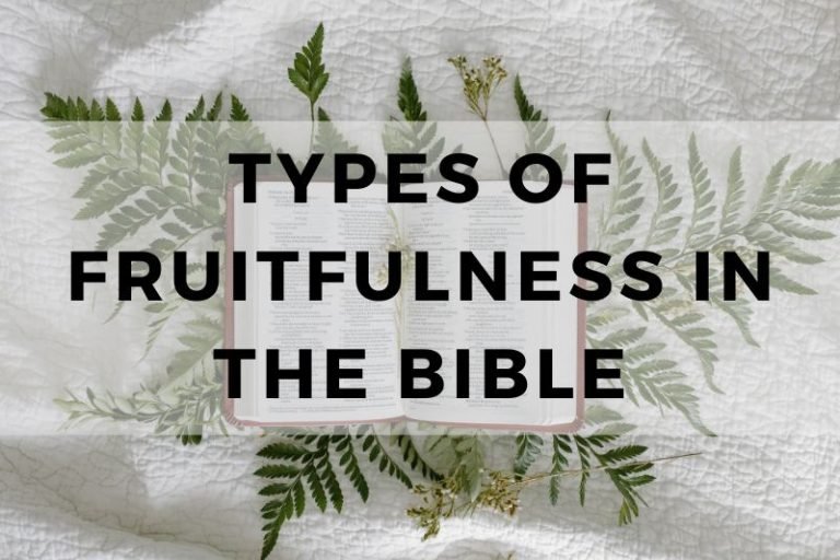 Types of Fruitfulness in the Bible (and Lessons to Learn!)