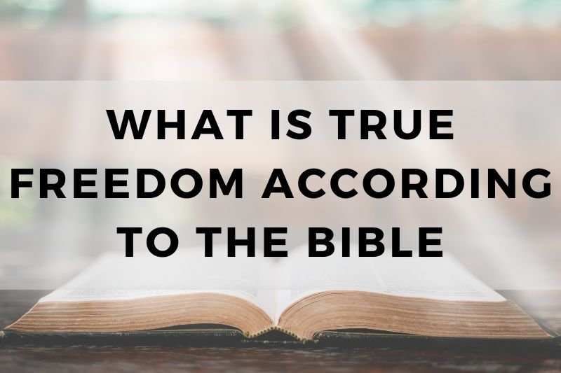 What Is True Freedom According to the Bible